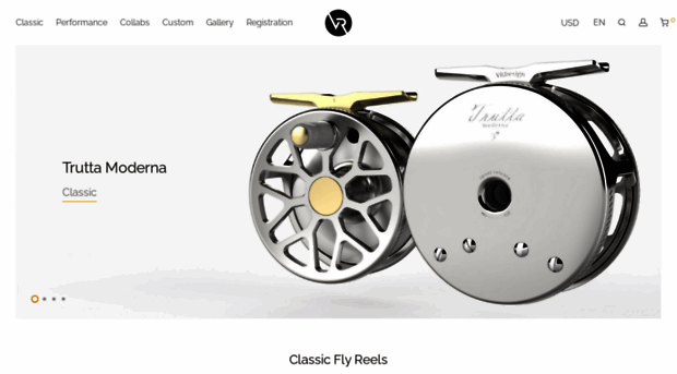 vr-reels.com - VR Design - Titanium Fly Reels - VR Reels