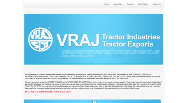 vrajtractor.com