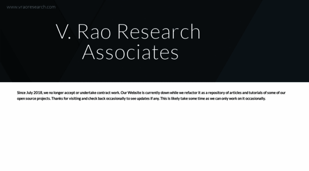 vraoresearch.com