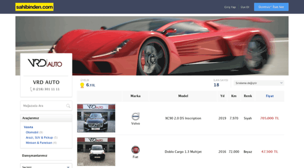 vrdauto.sahibinden.com