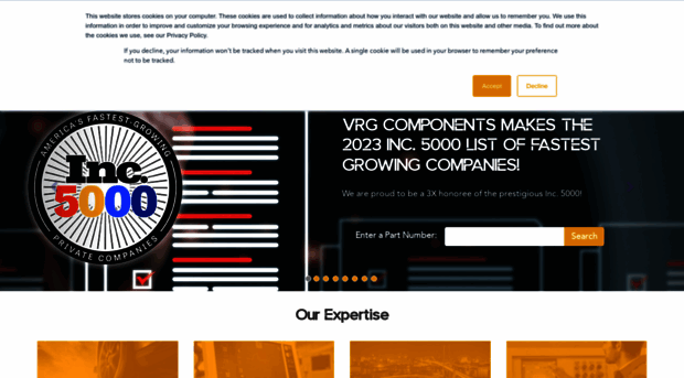 vrgcomponents.com