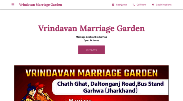 vrindavanmarriagegarden.com