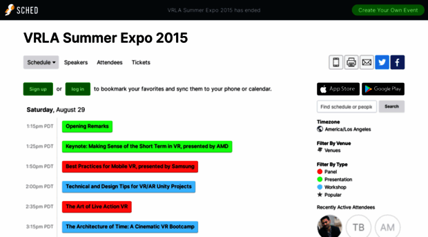 vrlasummerexpo2015.sched.org