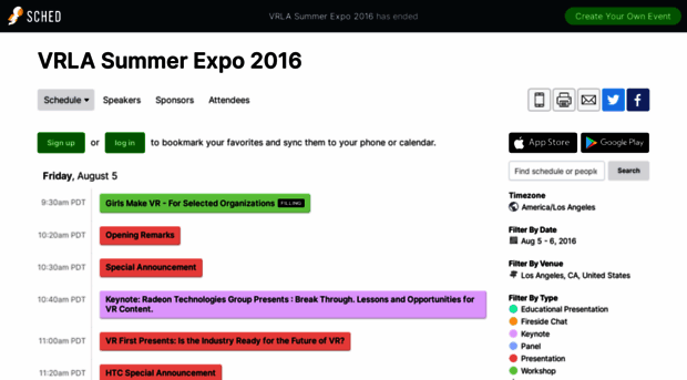 vrlasummerexpo2016.sched.org