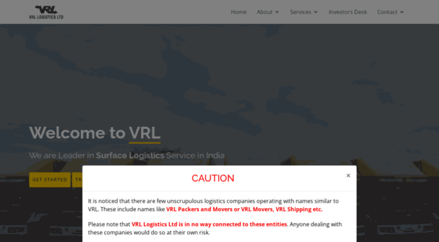 vrllogistics.net