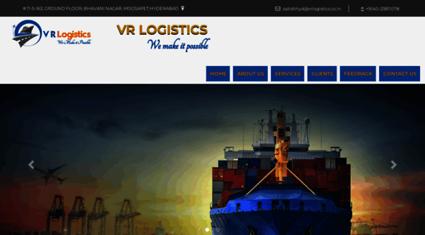 vrlogistics.co.in