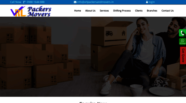 vrlpackersandmovers.in