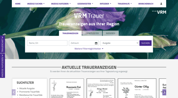 vrm-trauer.de