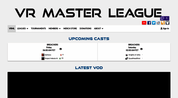 vrmasterleague.com