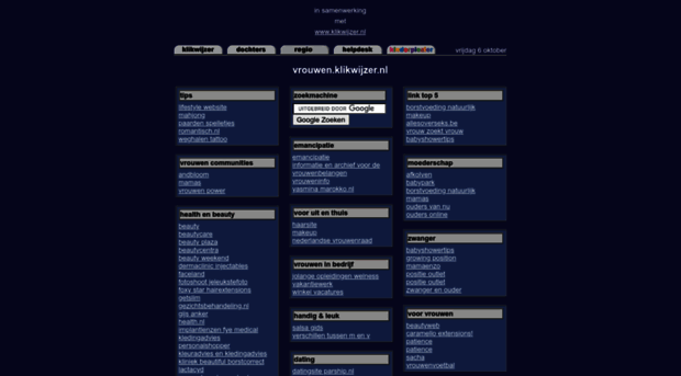 vrouwen.klikwijzer.nl
