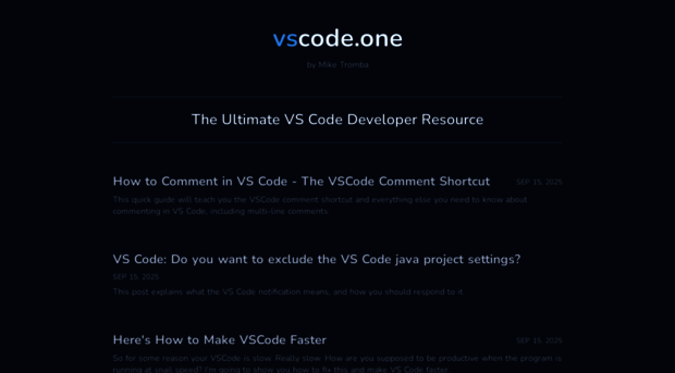 vscode.one