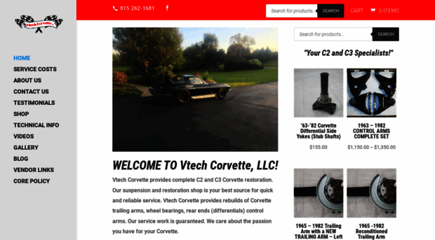 vtechcorvette.com