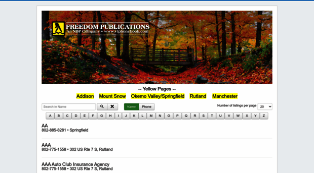 vtphonebook.com