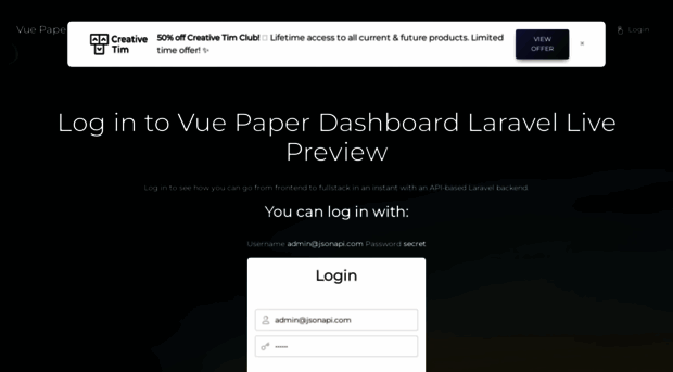 vue-paper-dashboard-laravel.creative-tim.com