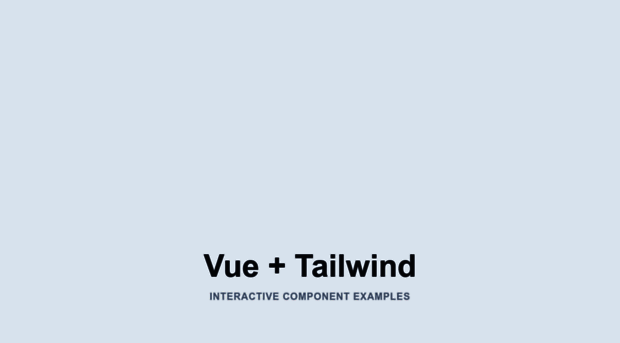 vue-tailwind-examples.netlify.com