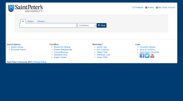 vufind.saintpeters.edu