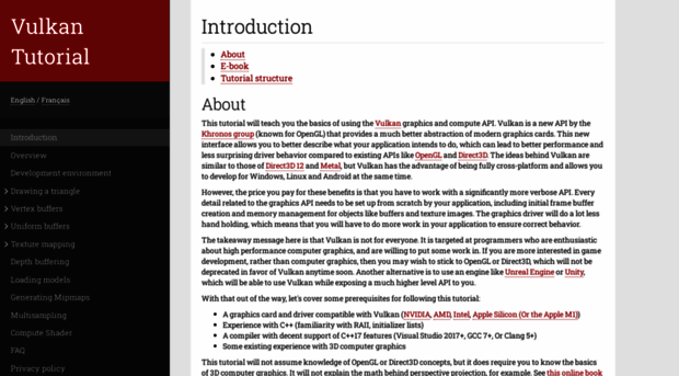 vulkan-tutorial.com