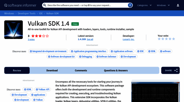 vulkansdk.software.informer.com