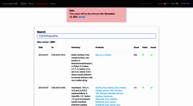 vulncode-db.com