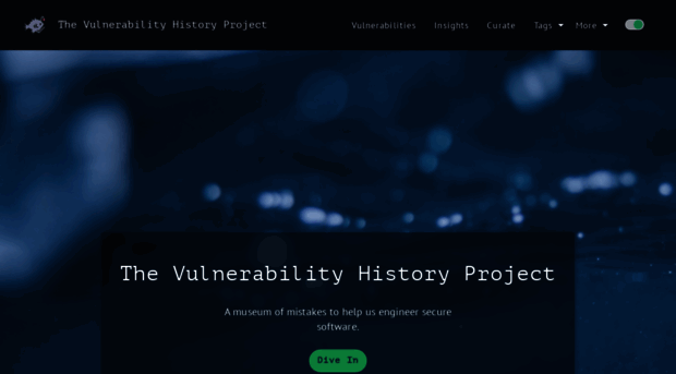 vulnerabilityhistory.org