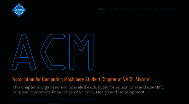 vvce.acm.org