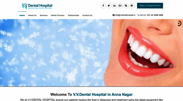 vvdentalhospital.in
