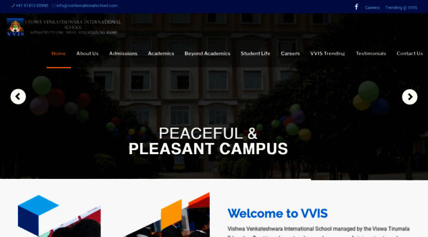 vvinternationalschool.com
