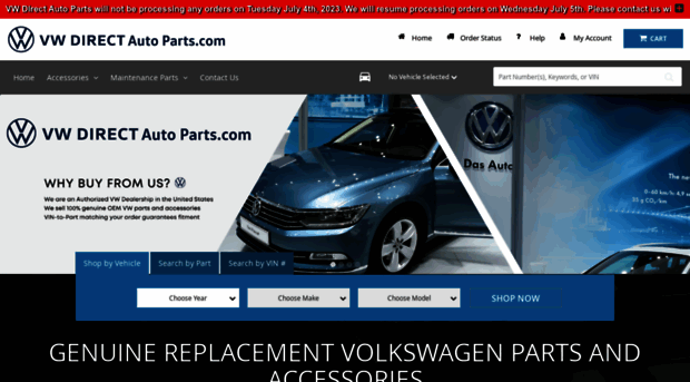 vwdirectautoparts.com