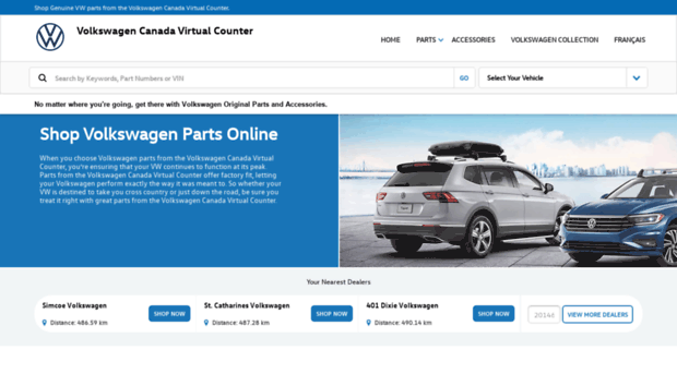 vwpartsandservice.ca