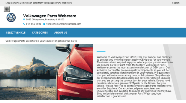 vwpartswebstore.com