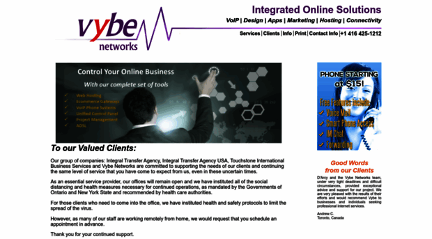 vybenetworks.com