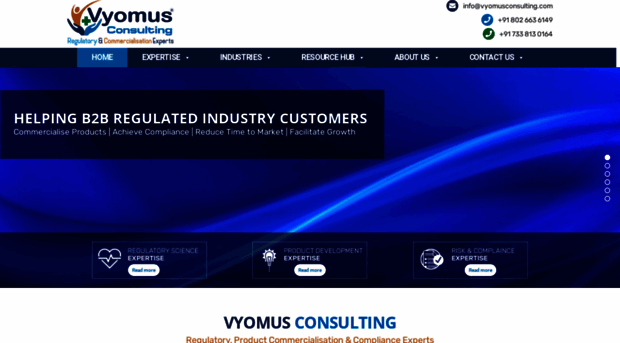 vyomusconsulting.com