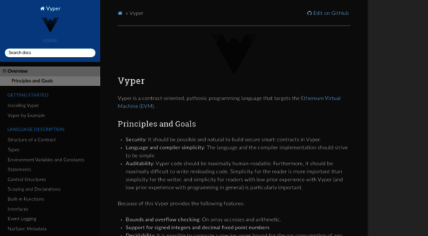 vyper.readthedocs.io