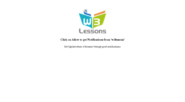 w3lessons.pushengage.com