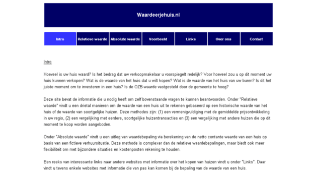 waardeerjehuis.nl