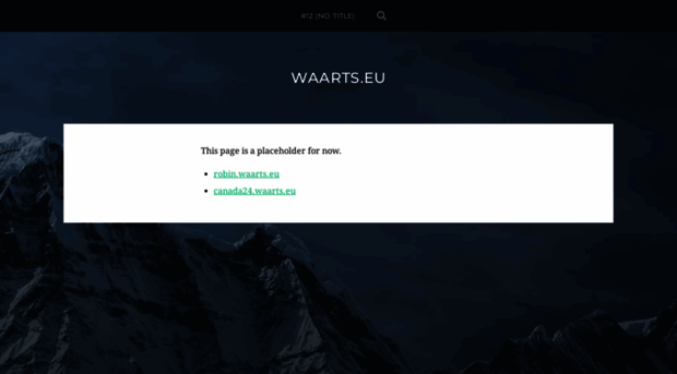 waarts.eu