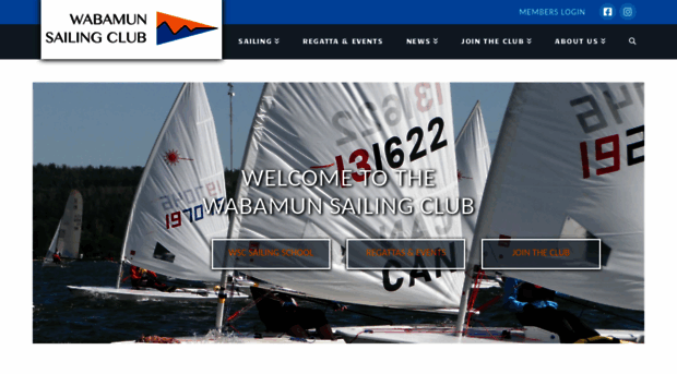 wabamunsailingclub.com