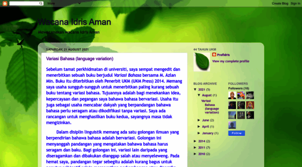 wacanaidrisaman.blogspot.com