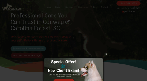 waccamawveterinary.com