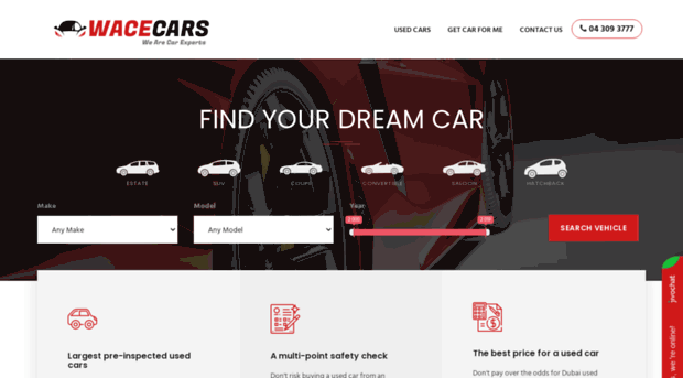 wacecars.com