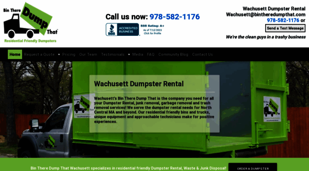 wachusettdumpsterrental.com