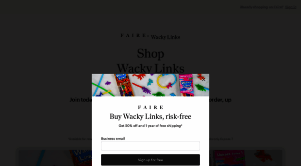 wackylinks.faire.com
