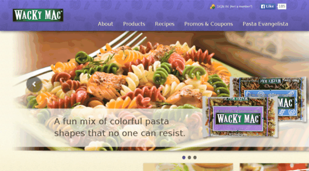 wackymac.newworldpasta.com