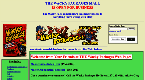 wackypackages.org