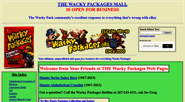 wackypacks.com