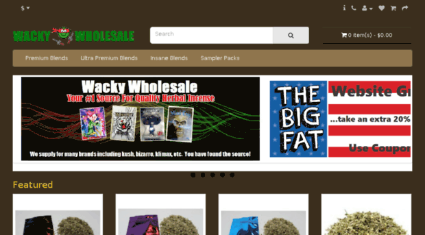 wackywholesale.com