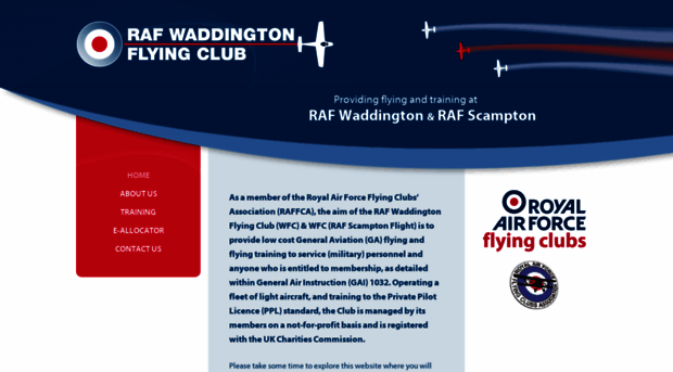 waddingtonflyingclub.com