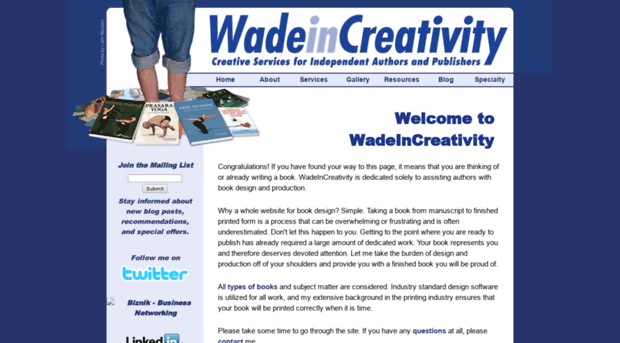 wadeincreativity.com