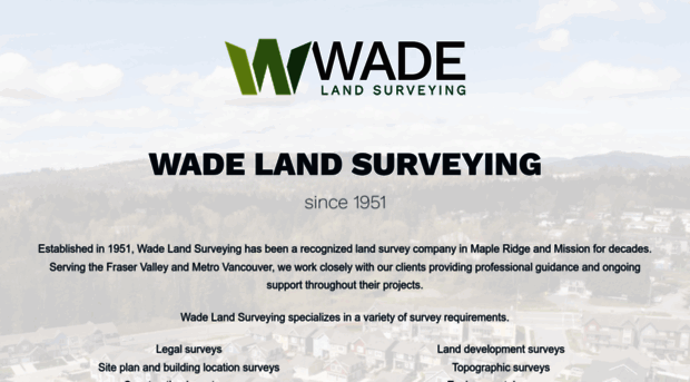 wadesurvey.com