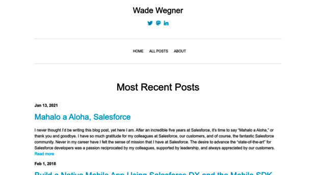 wadewegner.com